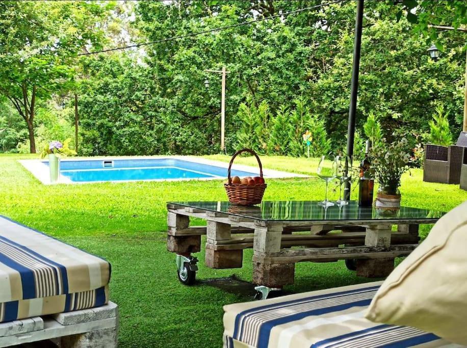 פונטה-ודרה A Vina De Lina. Turismo Rural Con Piscina Y Finca. מראה חיצוני תמונה