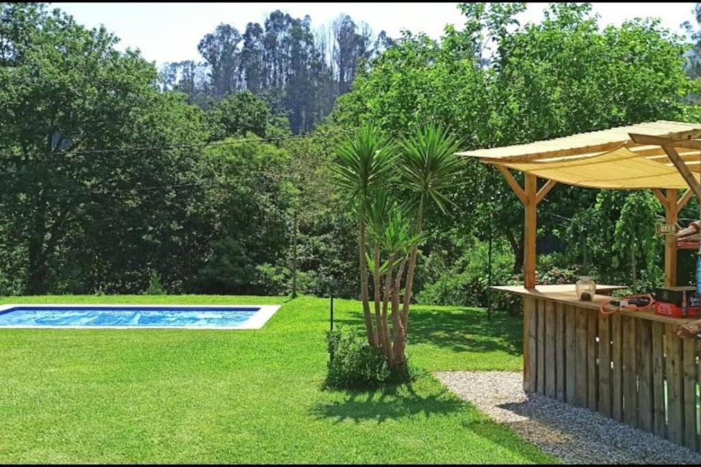 פונטה-ודרה A Vina De Lina. Turismo Rural Con Piscina Y Finca. מראה חיצוני תמונה