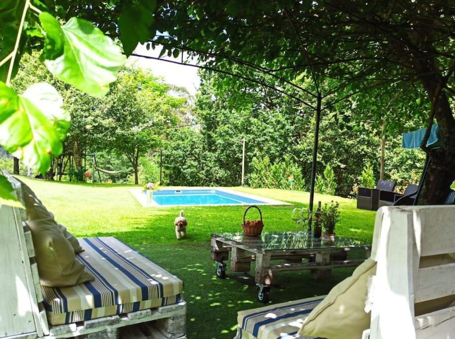 פונטה-ודרה A Vina De Lina. Turismo Rural Con Piscina Y Finca. מראה חיצוני תמונה